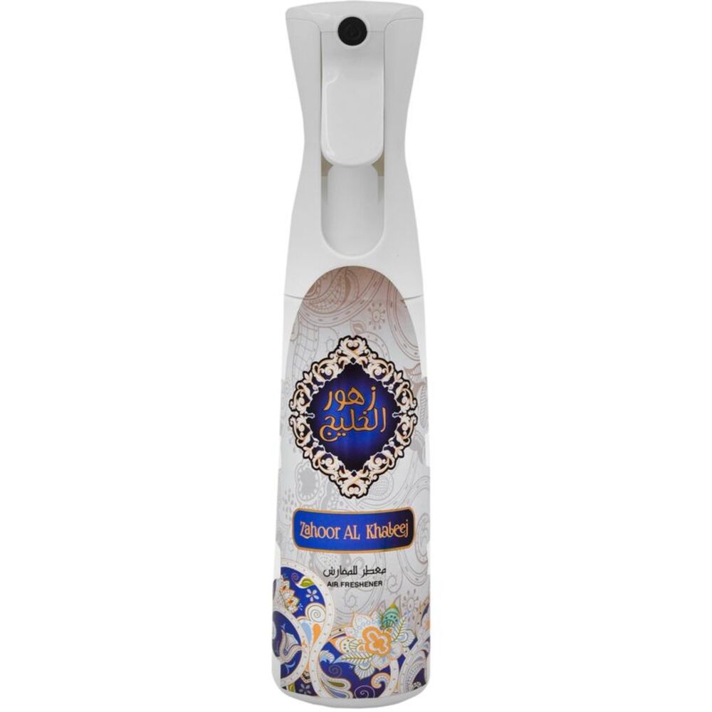 Khadlaj Zahoor Al Khaleej Air Freshener Spray for Unisex 10.8 oz / 320 ml - New